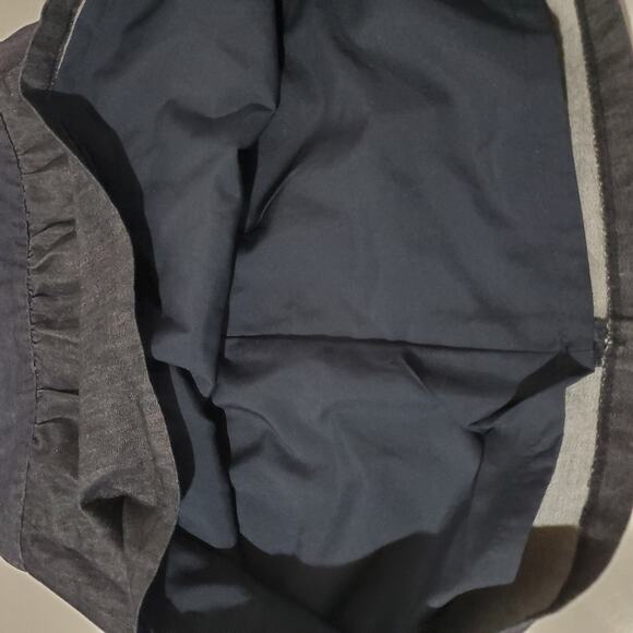 Outback Red Dark Chambray Mini A-Line Denim Skirt Womens Size 2 Petite Pockets - Picture 5 of 9